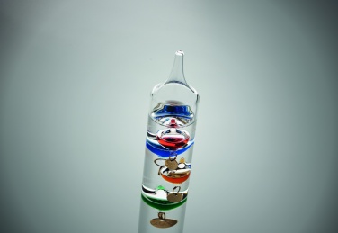 Logo trade promotional products image of: Galileo thermometer glass 28cm