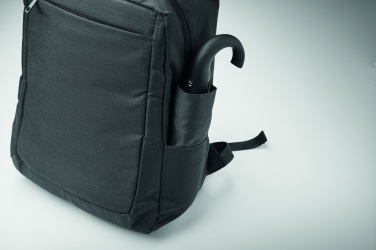 Logo trade promotional products picture of: A portable backpack trolley with wheels, made of 600D RPET polyester