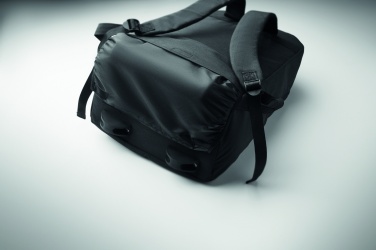 Logotrade promotional product picture of: A portable backpack trolley with wheels, made of 600D RPET polyester