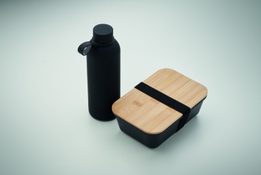 Logotrade promotional merchandise picture of: Lunch box bottle gift set