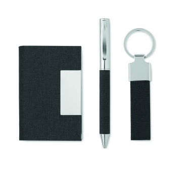 Logotrade promotional gift picture of: 3-piece gift set in a gift box with customizable printing