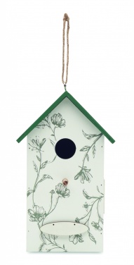 Logo trade promotional items picture of: Bird house in plywood