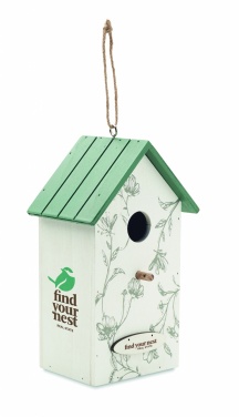 Logotrade promotional product picture of: Bird house in plywood