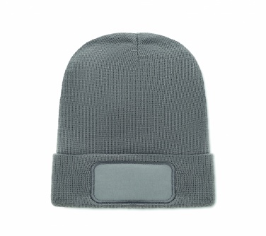 Logotrade promotional giveaway image of: Unisex beanie RPET polyester