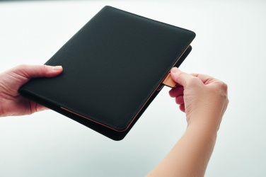 Logo trade promotional giveaway photo of: A5 RPET conference folder