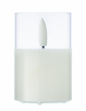 Logotrade promotional products photo of: LED wax candle in glass holder