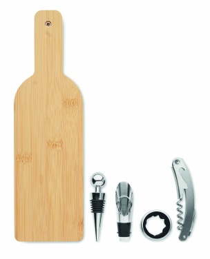 Logotrade promotional giveaways photo of: Bottle shaped wine set