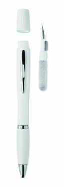 Logo trade business gifts image of: Pen with TWS cleaning set