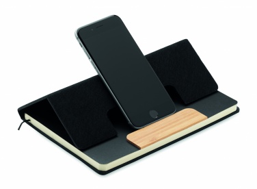 Logo trade promotional gifts image of: A5 RPET notebook set