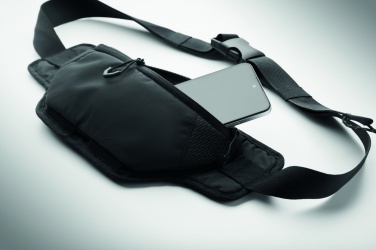 Logo trade advertising products image of: Hiking waist bag in 420D nylon
