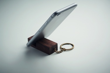 Logotrade promotional item picture of: Key ring with phone stand Hyvinkää