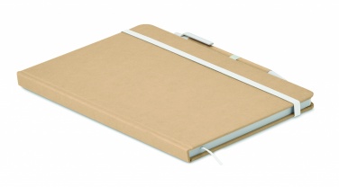 Logotrade promotional item picture of: A5 notebook in recycled carton