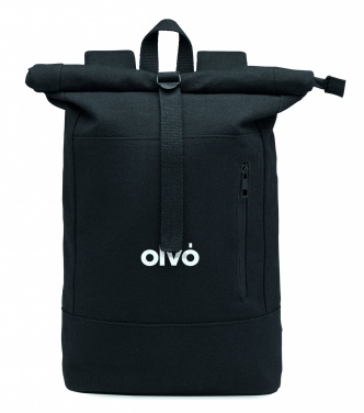 Logo trade promotional gifts image of: Rolltop 15'' laptop backpack