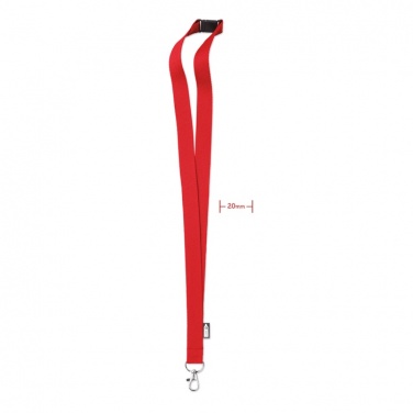 Logotrade corporate gifts photo of: Lanyard in RPET 20 mm