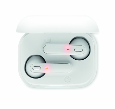Logo trade advertising product photo of: TWS earbuds with charging base