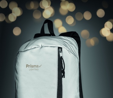 Logotrade advertising product image of: High reflective backpack 600D