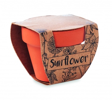 Logotrade corporate gifts photo of: Terracotta pot 'sunflower'
