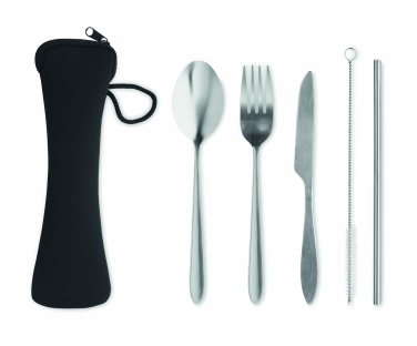 Logotrade advertising products photo of: Cutlery set stainless steel
