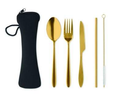Logotrade promotional products photo of: Cutlery set stainless steel