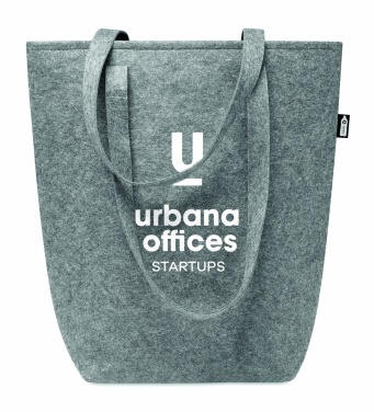 Logo trade promotional products picture of: RPET felt shopping bag