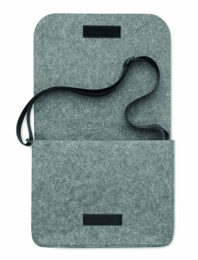 Logo trade corporate gifts picture of: RPET felt laptop bag