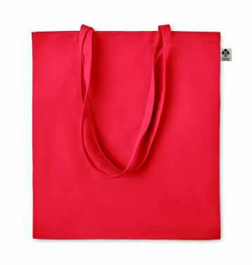 Logo trade promotional products image of: Organic cotton shopping bag