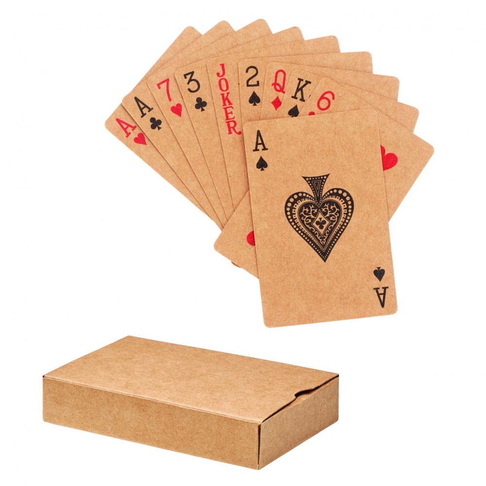 Logotrade promotional products photo of: Recycled paper playing cards