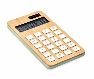 Logotrade promotional gifts photo of: 12 digit bamboo calculator