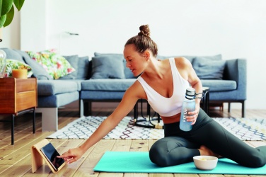 Logotrade promotional merchandise picture of: Fitness yoga matt rope and bag