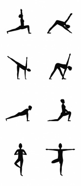 Logotrade promotional giveaway picture of: Fitness yoga matt rope and bag