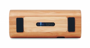 Logotrade advertising product picture of: Wireless bamboo speaker 2x5W