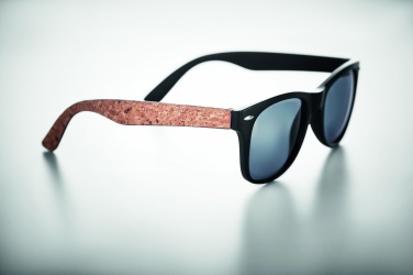 Logo trade promotional items picture of: Sunglasses with cork arms TALLINN