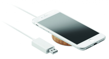 Logo trade promotional merchandise picture of: Magnetic Wireless charger 10W