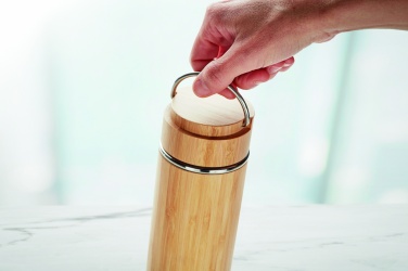 Logotrade promotional item picture of: Double wall flask 400 ml TAMPERE
