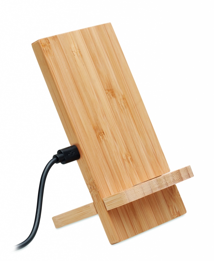 Logo trade business gift photo of: Wireless charger stand 10W