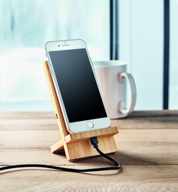 Logo trade corporate gifts image of: Wireless charger stand 10W