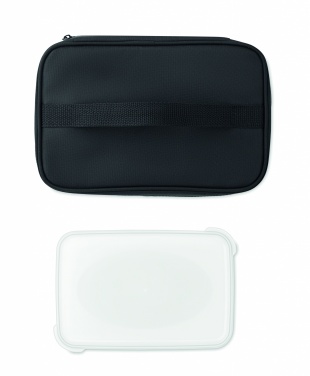 Logo trade business gifts image of: Cooler bag in 600D RPET