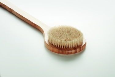 Logo trade promotional gifts image of: Bamboo bath brush