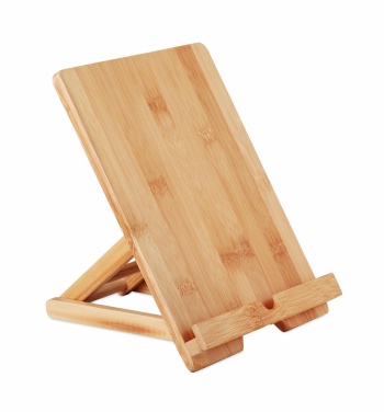 Logotrade promotional gifts photo of: Bamboo tablet stand TUANUI