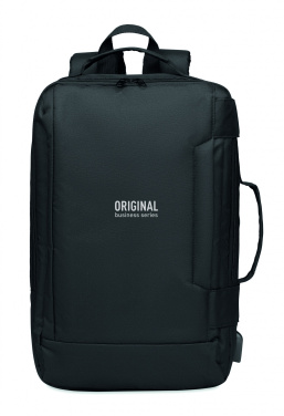 Logotrade promotional giveaway picture of: Laptop backpack in 300D RPET