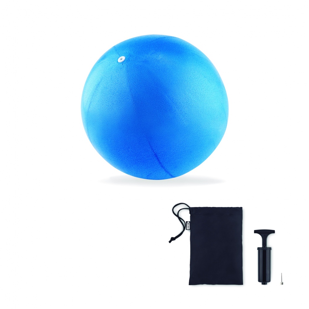 Logo trade promotional giveaways picture of: Small Pilates ball with pump