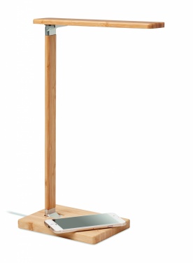 Logo trade promotional item photo of: Desktop light and charger 10W