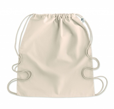 Logotrade promotional items photo of: Organic cotton drawstring bag