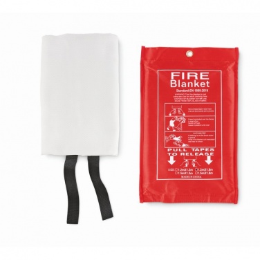 Logo trade business gifts image of: Fire blanket in pouch 120x180