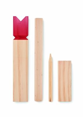 Logotrade promotional items photo of: Pinewood outdoor throwing game