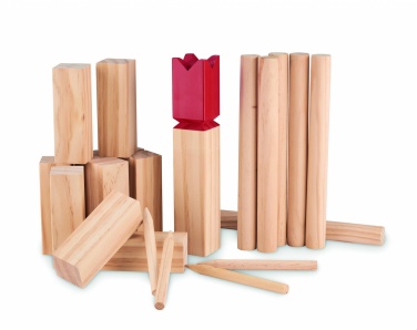 Logo trade business gift photo of: Pinewood outdoor throwing game