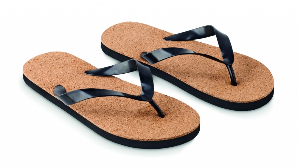 Logotrade business gift image of: Cork beach slippers L