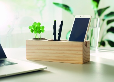 Logo trade promotional merchandise photo of: Desk stand with seeds kit