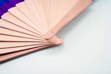 Logotrade corporate gift image of: Rainbow wooden hand fan