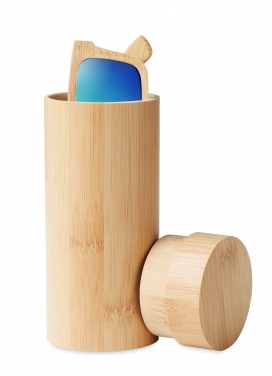 Logotrade promotional giveaways photo of: Sunglasses and case in bamboo KEILA